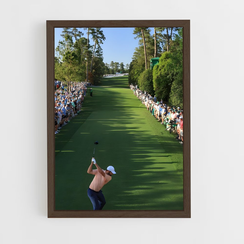 Poster La Victoire au 18ème – affiche Golf (vue 5)